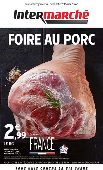 Catalogue Intermarché - 27/01/2026 - 01/02/2026.