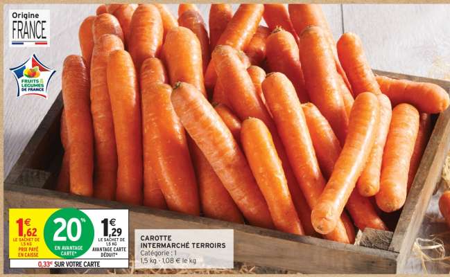 CAROTTE INTERMARCHÉ TERROIRS