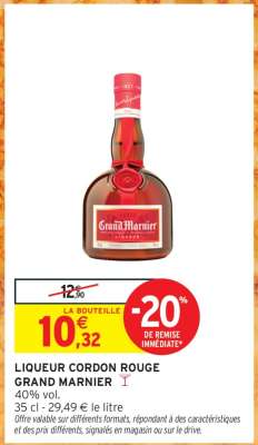 Liqueur Cordon Rouge GRAND MARNIER