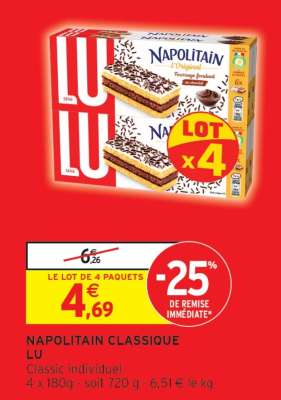 Napolitain Classique LU