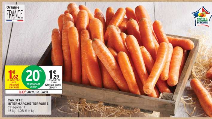 CAROTTE INTERMARCHÉ TERROIRS