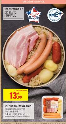 CHOUCROUTE GARNIE