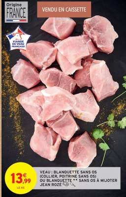 Veau : Blanquette*** Sans Os