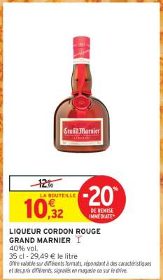 Liqueur Cordon Rouge GRAND MARNIER