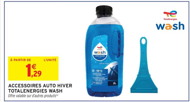 Accessoires Auto Hiver TotalEnergies Wash