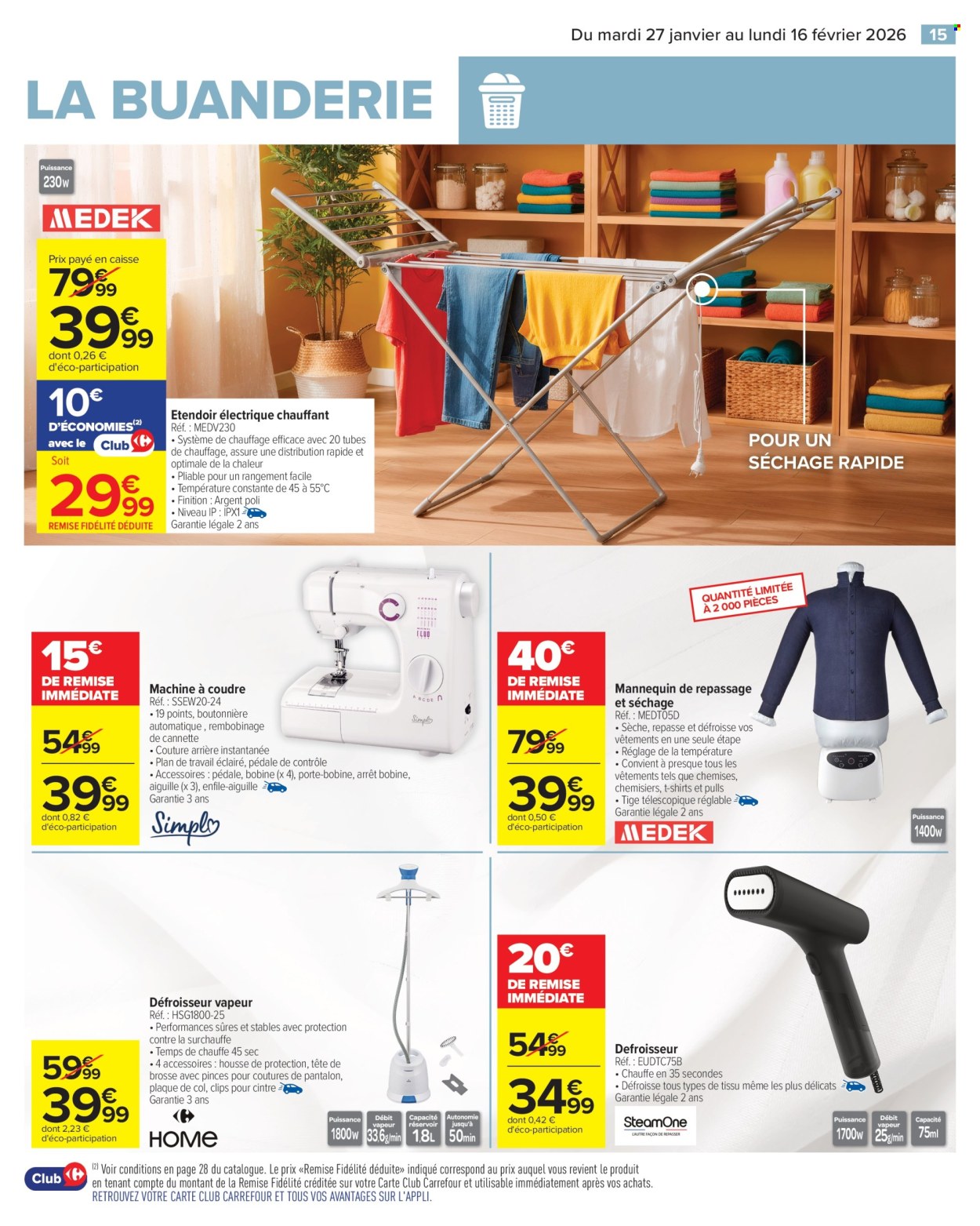 Catalogue Carrefour Hypermarchés - 27/01/2026 - 16/02/2026. Page 17