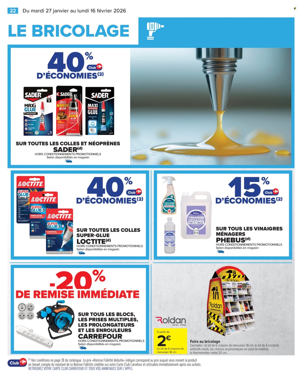 Catalogue Carrefour Hypermarchés - 27/01/2026 - 16/02/2026. Page 24