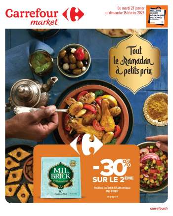 Catalogue Carrefour Market - 27/01/2026 - 15/02/2026.