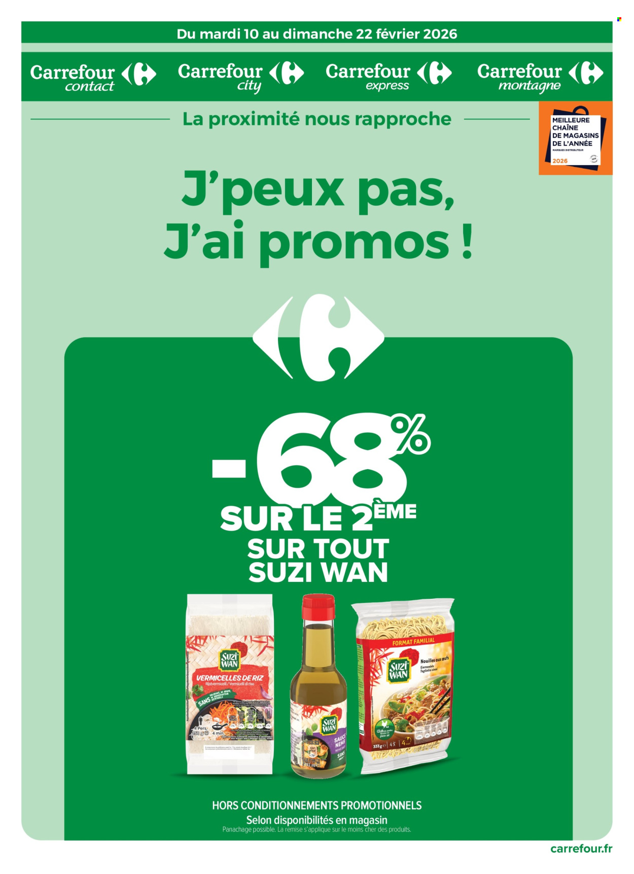 Catalogue Carrefour - 10/02/2026 - 22/02/2026. Page 1