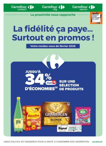 Catalogue Carrefour - 01/02/2026 - 28/02/2026.