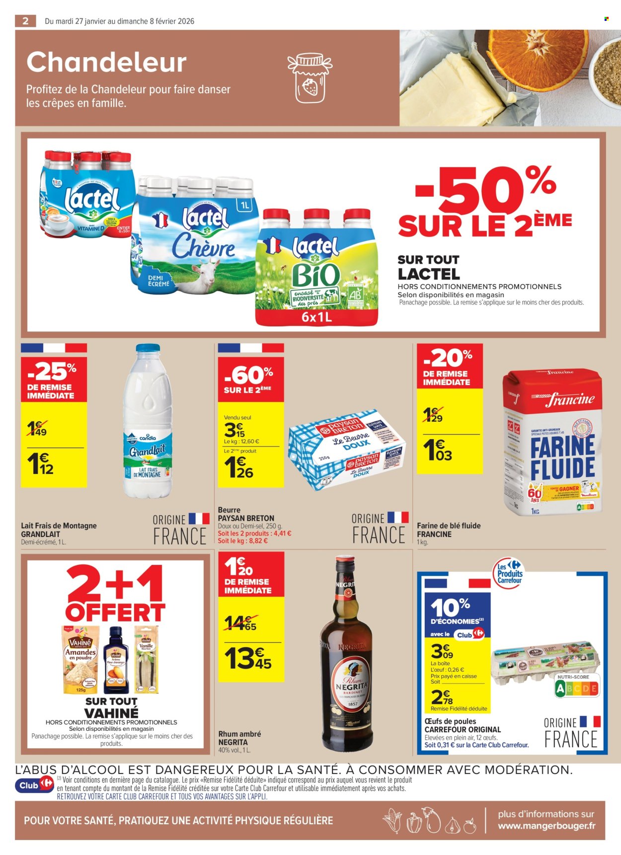 Catalogue Carrefour Contact - 27/01/2026 - 08/02/2026. Page 2