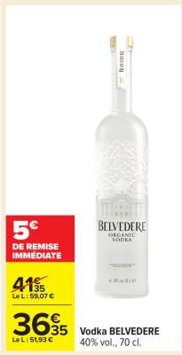 Vodka Belvedere