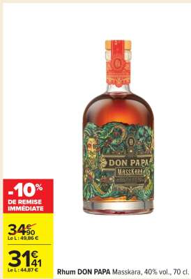 Rhum Don Papa Masskara