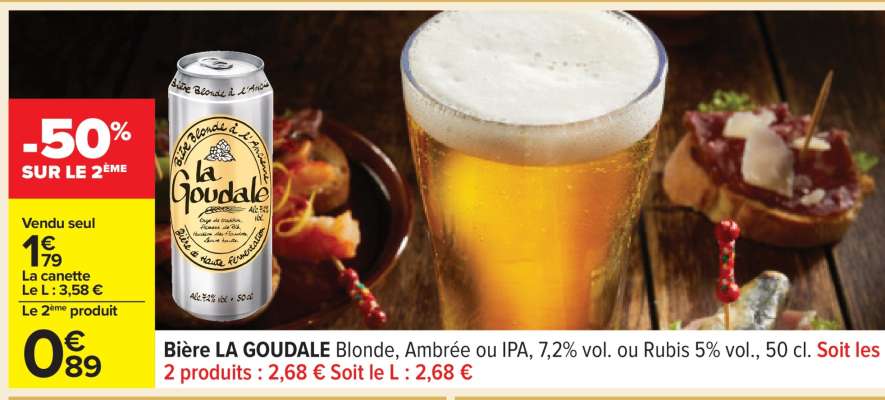 Bière La Goudale
