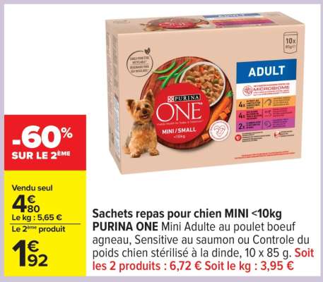 PURINA ONE Mini Adulte
