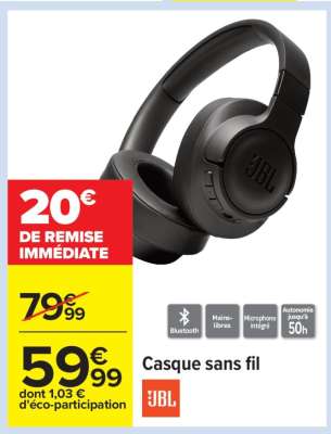Casque sans fil
