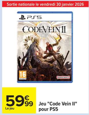 Jeu "Code Vein II" pour PS5