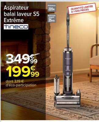 Aspirateur balai laveur S5 Extreme