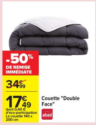 Couette "Double Face"
