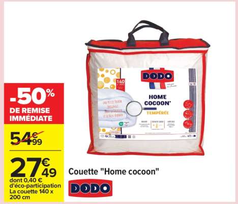 Couette «Home cocoon»