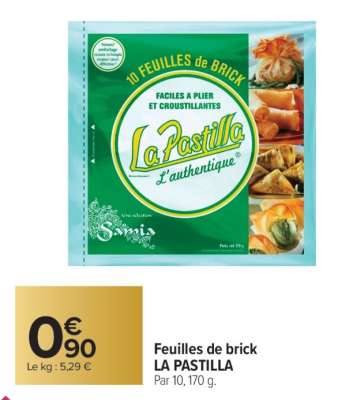 Feuilles De Brick La Pastilla