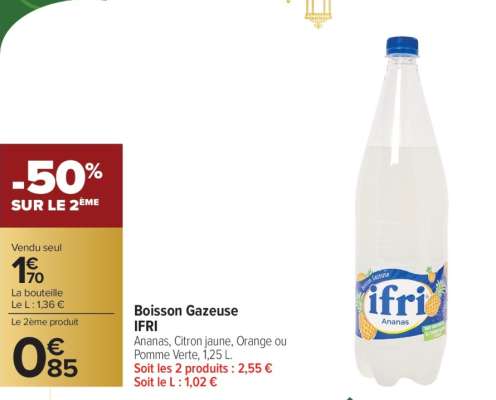 Boisson Gazeuse IFRI