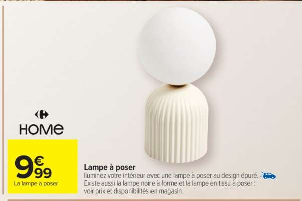 Lampe à poser