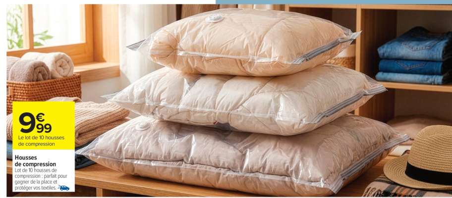 Housses de compression