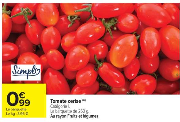 Tomate cerise