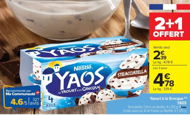 Yaourt à la Grecque YAOS