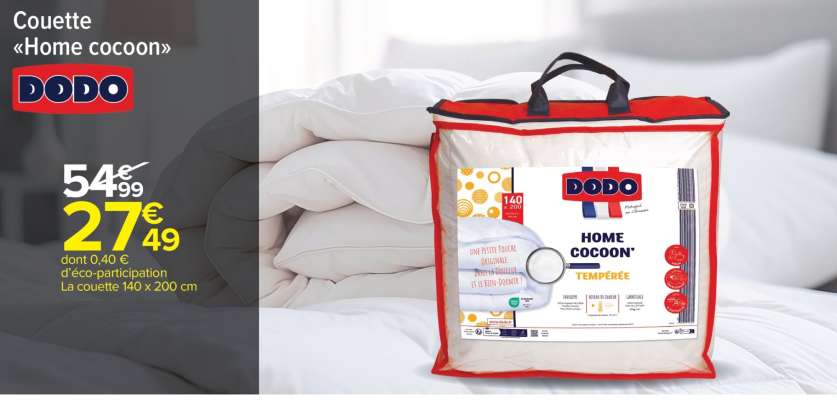 Couette «Home cocoon»