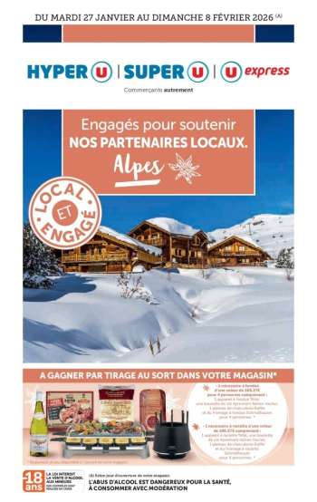 Catalogue Magasins U - 27/01/2026 - 08/02/2026.