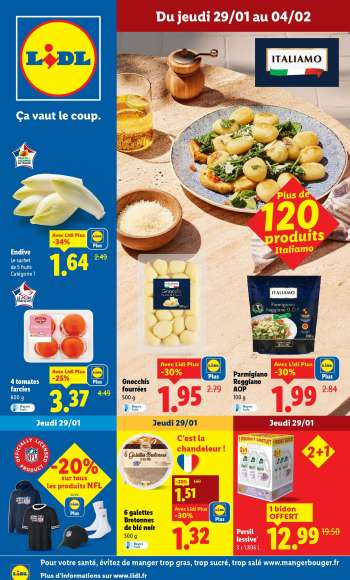 Catalogue Lidl - 29/01/2026 - 04/02/2026.