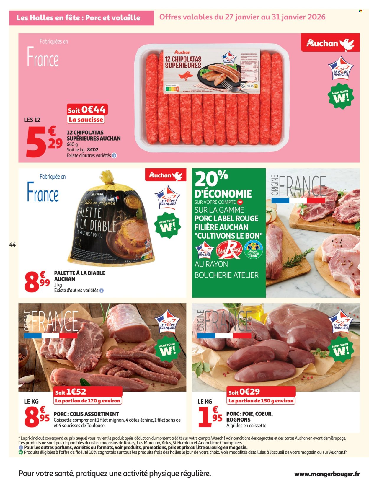 Catalogue Auchan - 27/01/2026 - 08/02/2026. Page 44