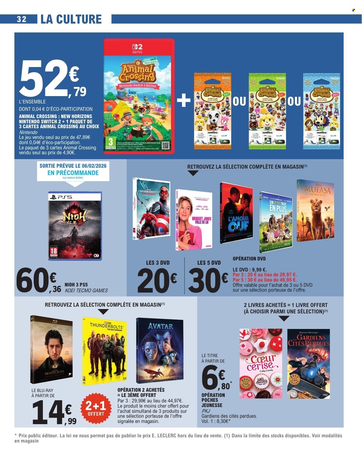 Catalogue E.Leclerc - 27/01/2026 - 07/02/2026. Page 32