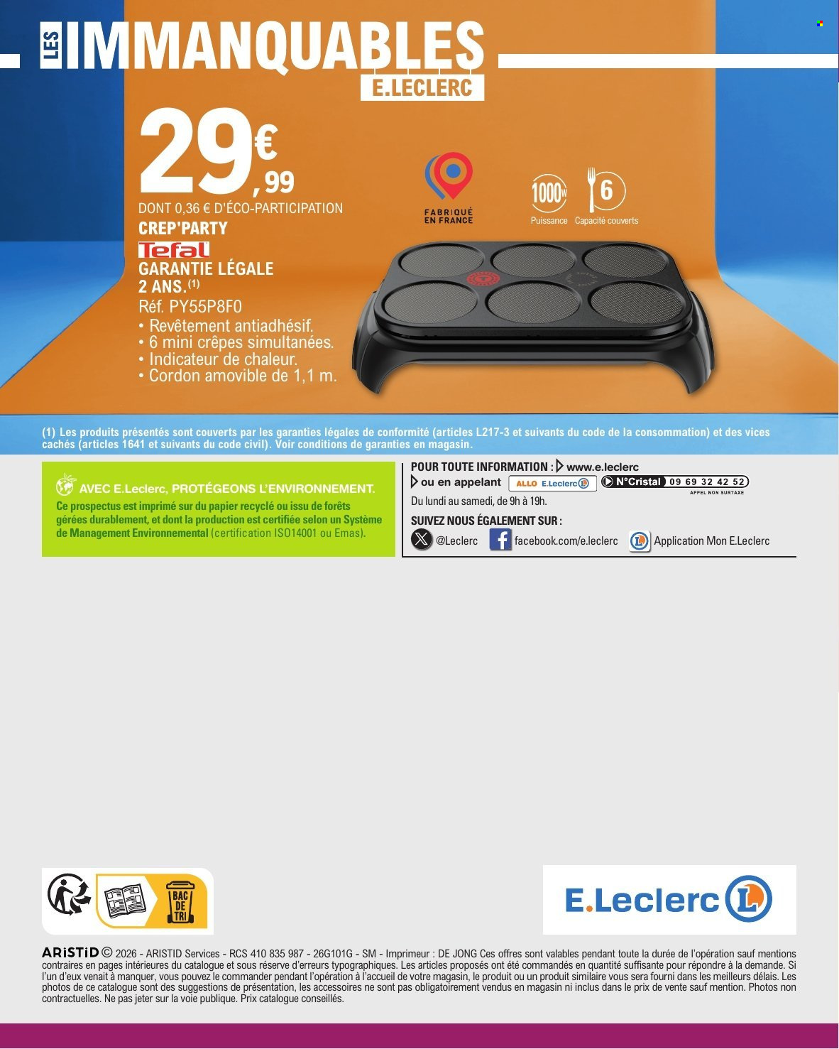 Catalogue E.Leclerc - 27/01/2026 - 07/02/2026. Page 36