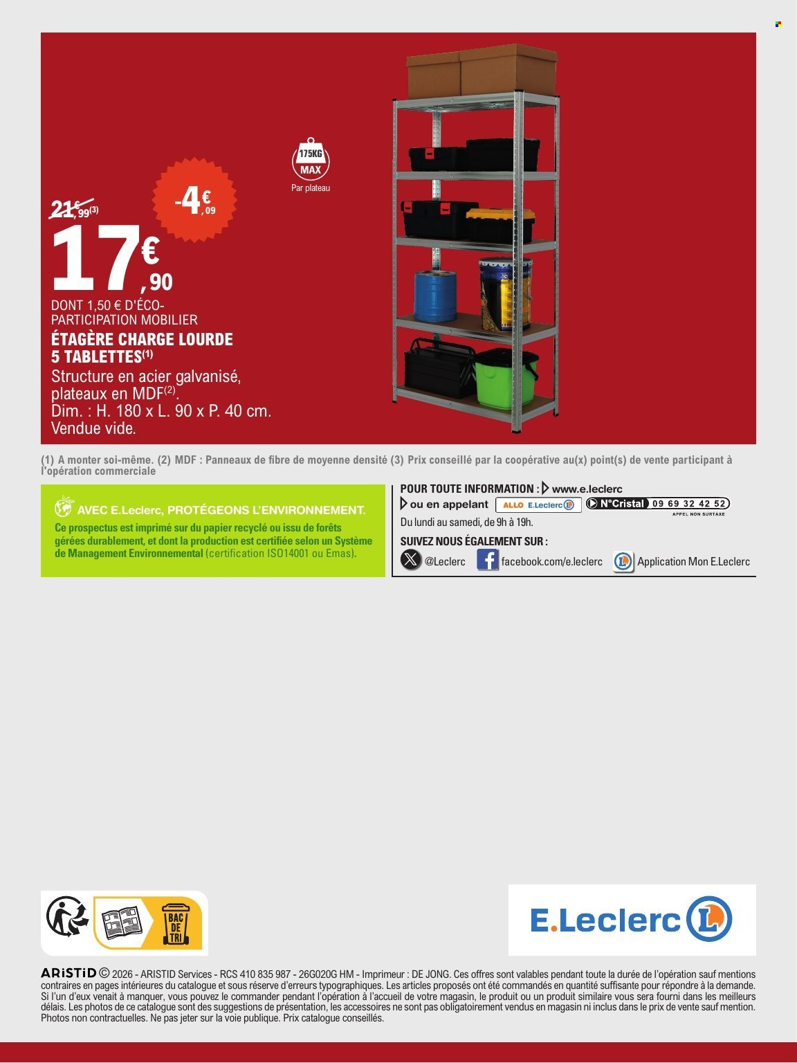 Catalogue E.Leclerc - 27/01/2026 - 07/02/2026. Page 20