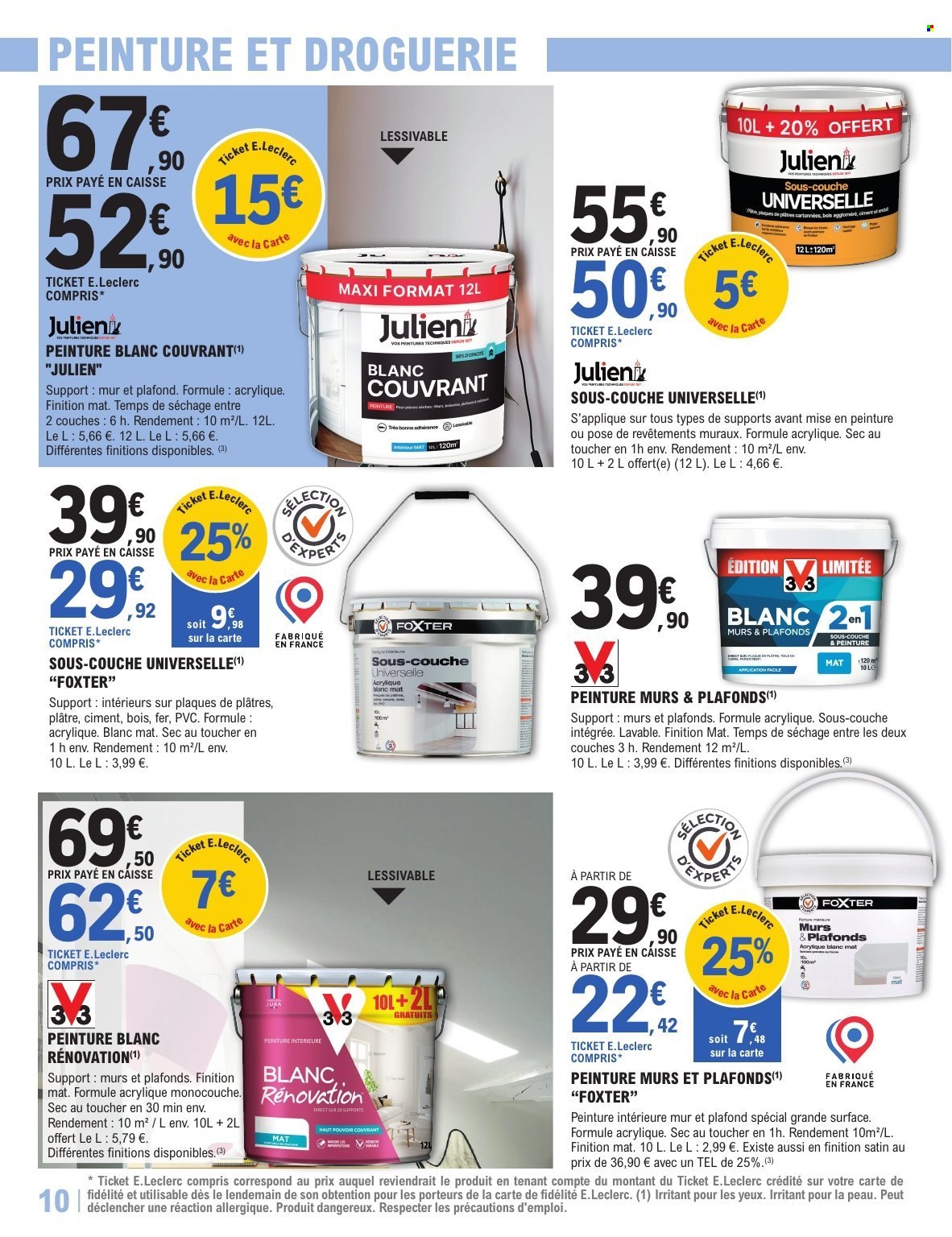 Catalogue E.Leclerc - 27/01/2026 - 14/02/2026. Page 10