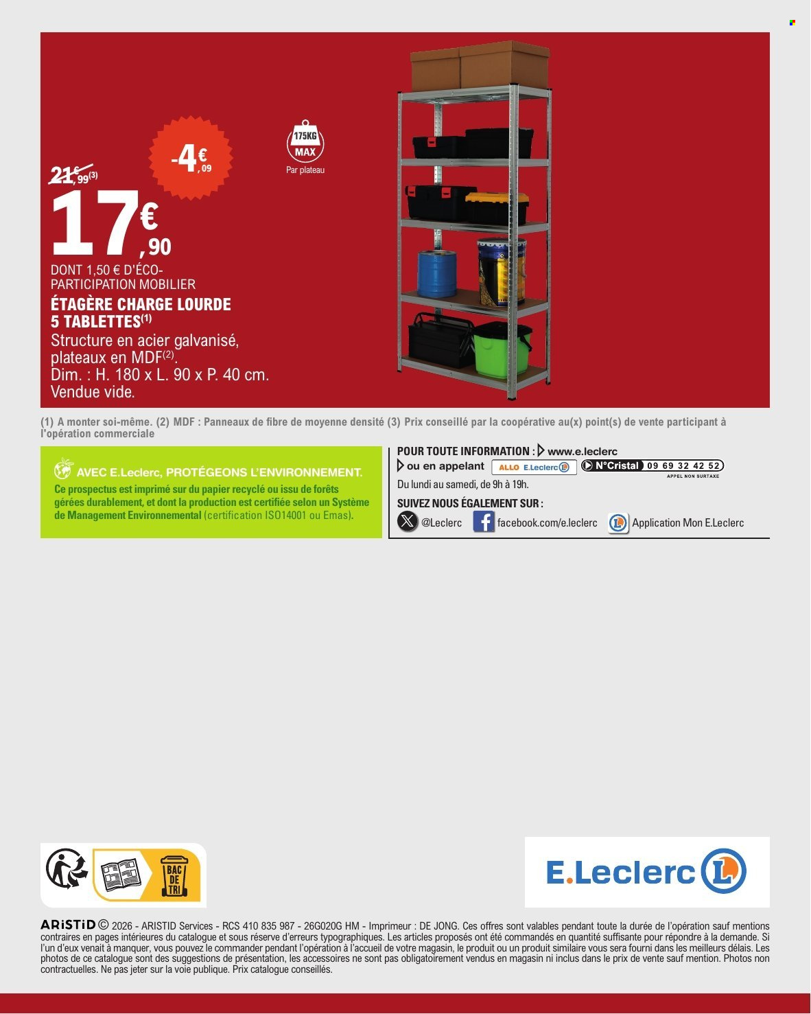 Catalogue E.Leclerc - 27/01/2026 - 07/02/2026. Page 32