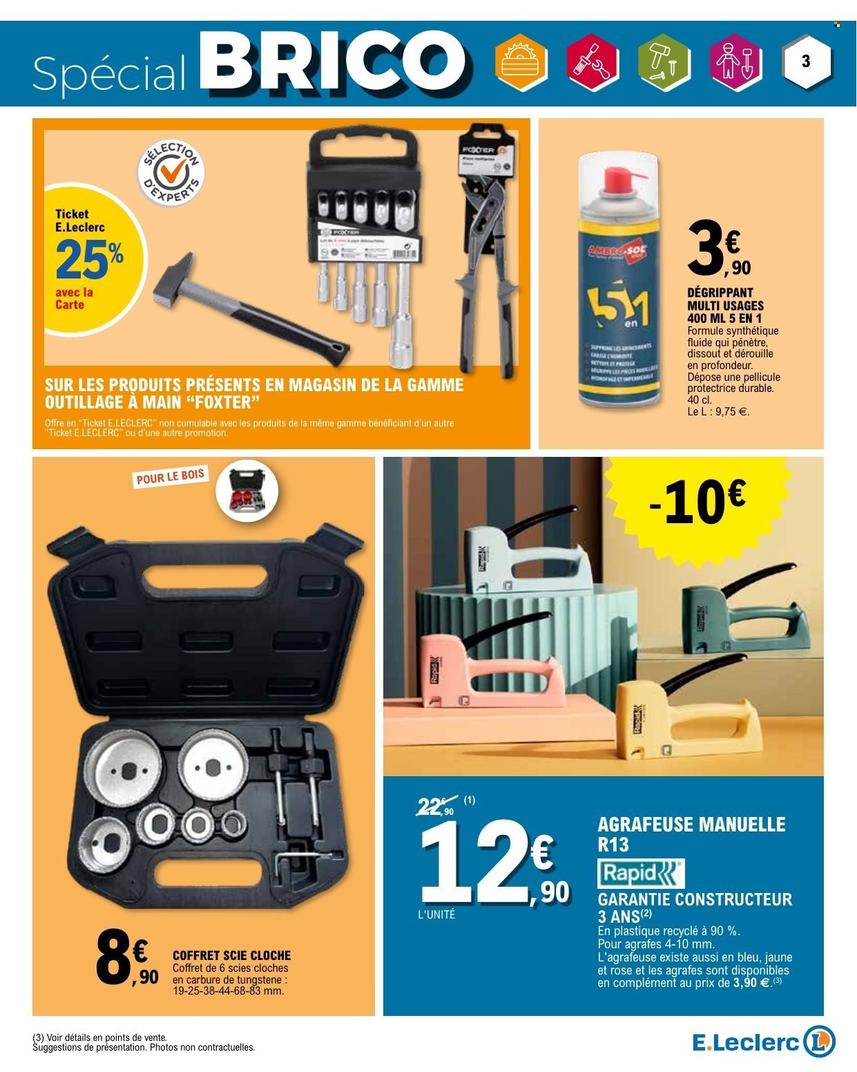 Catalogue E.Leclerc - 27/01/2026 - 07/02/2026. Page 3