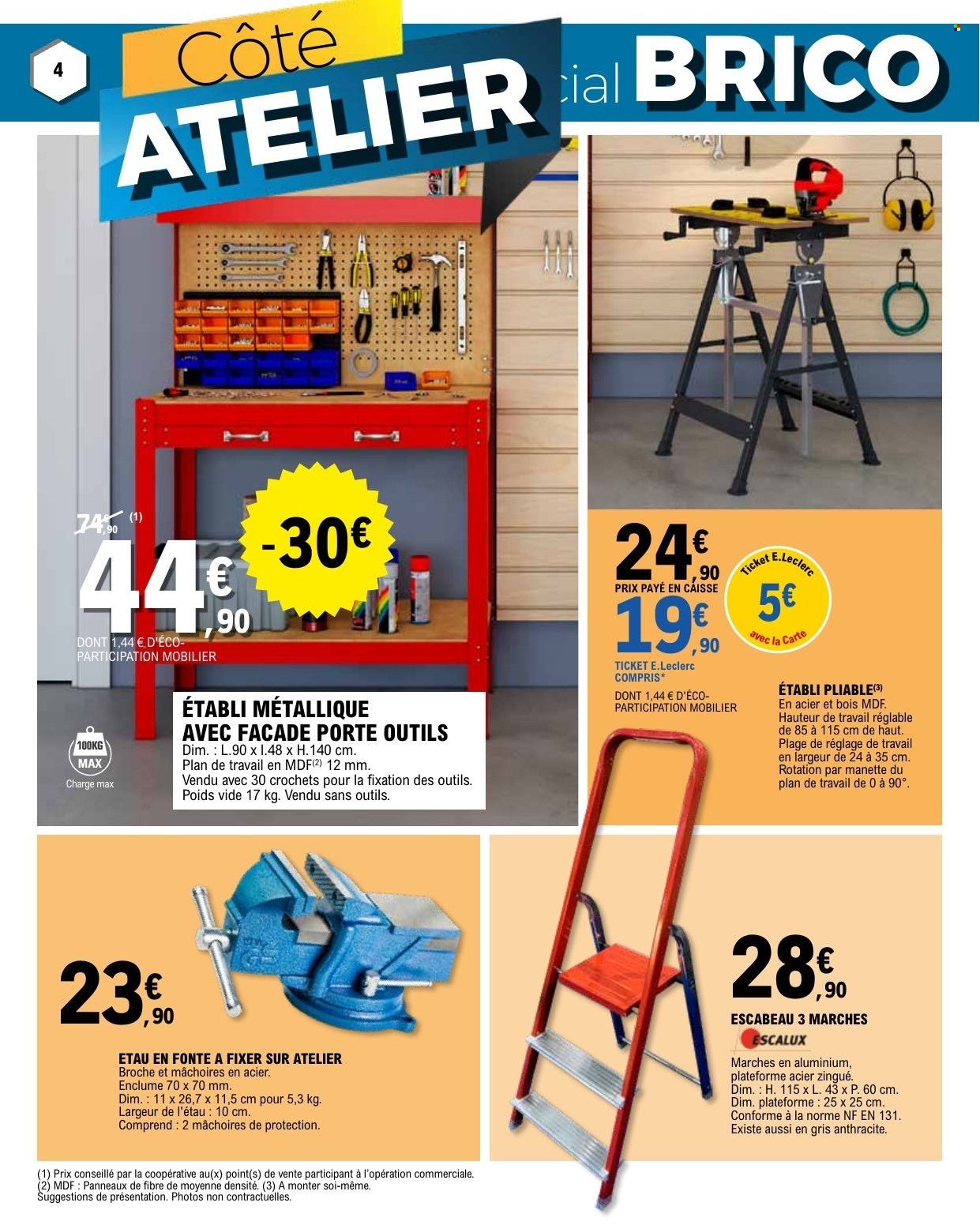 Catalogue E.Leclerc - 27/01/2026 - 07/02/2026. Page 4