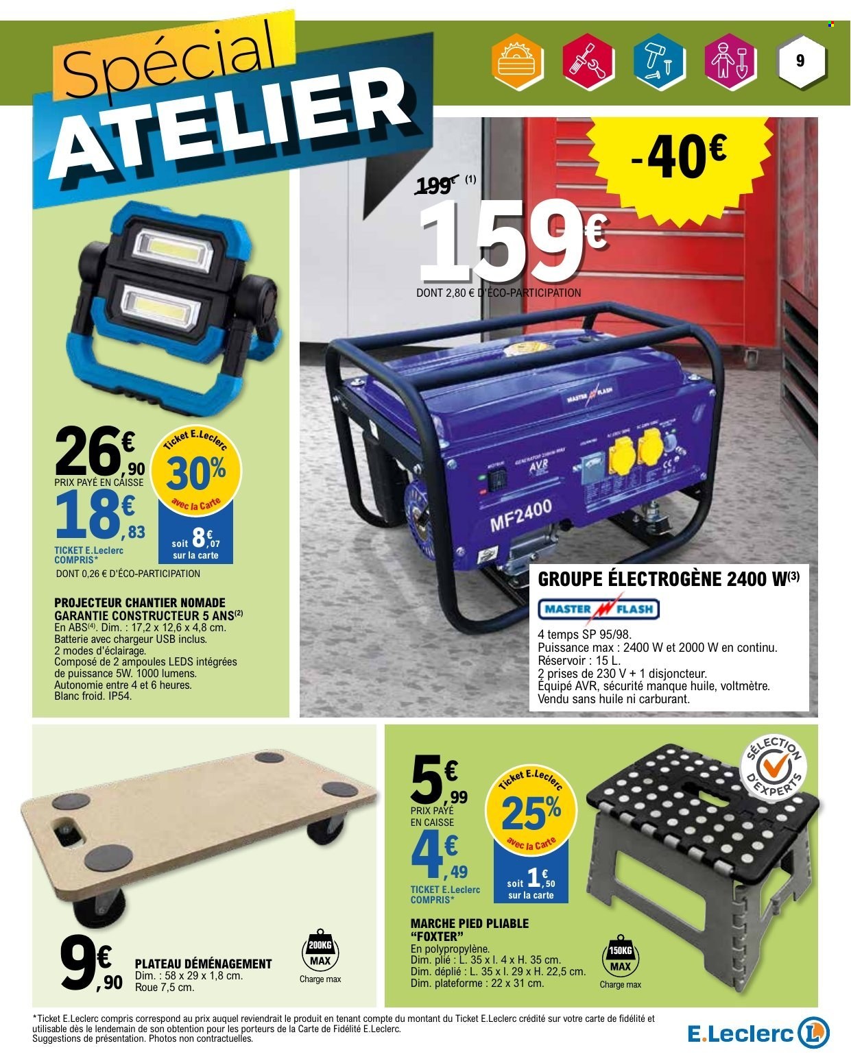 Catalogue E.Leclerc - 27/01/2026 - 07/02/2026. Page 9