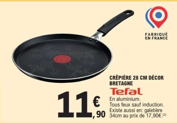 CRÊPIÈRE 28 CM DÉCOR BRETAGNE