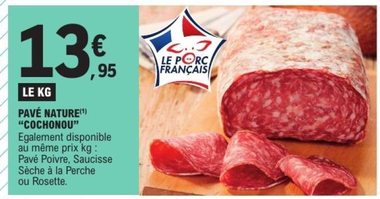 PAVÉ NATURE 'COCHONOU'