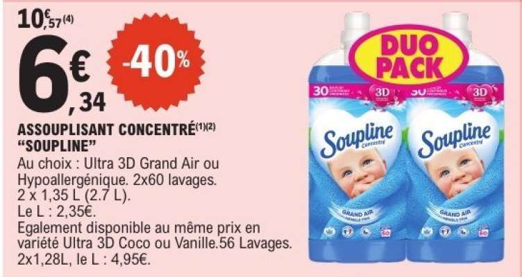 ASSOUPLISSANT CONCENTRÉ SOUPLINE