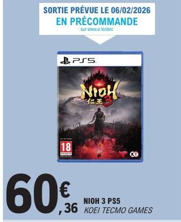 NIOH 3 PS5
