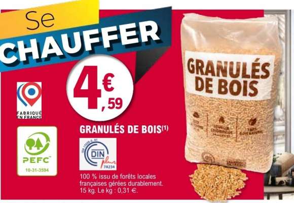 Granulés de bois