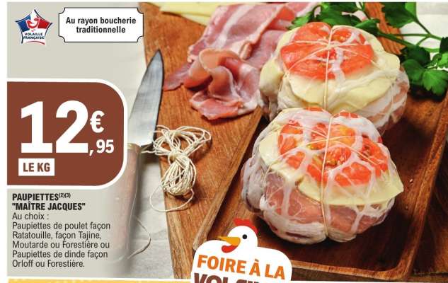 PAUPIETTES "MAÎTRE JACQUES"