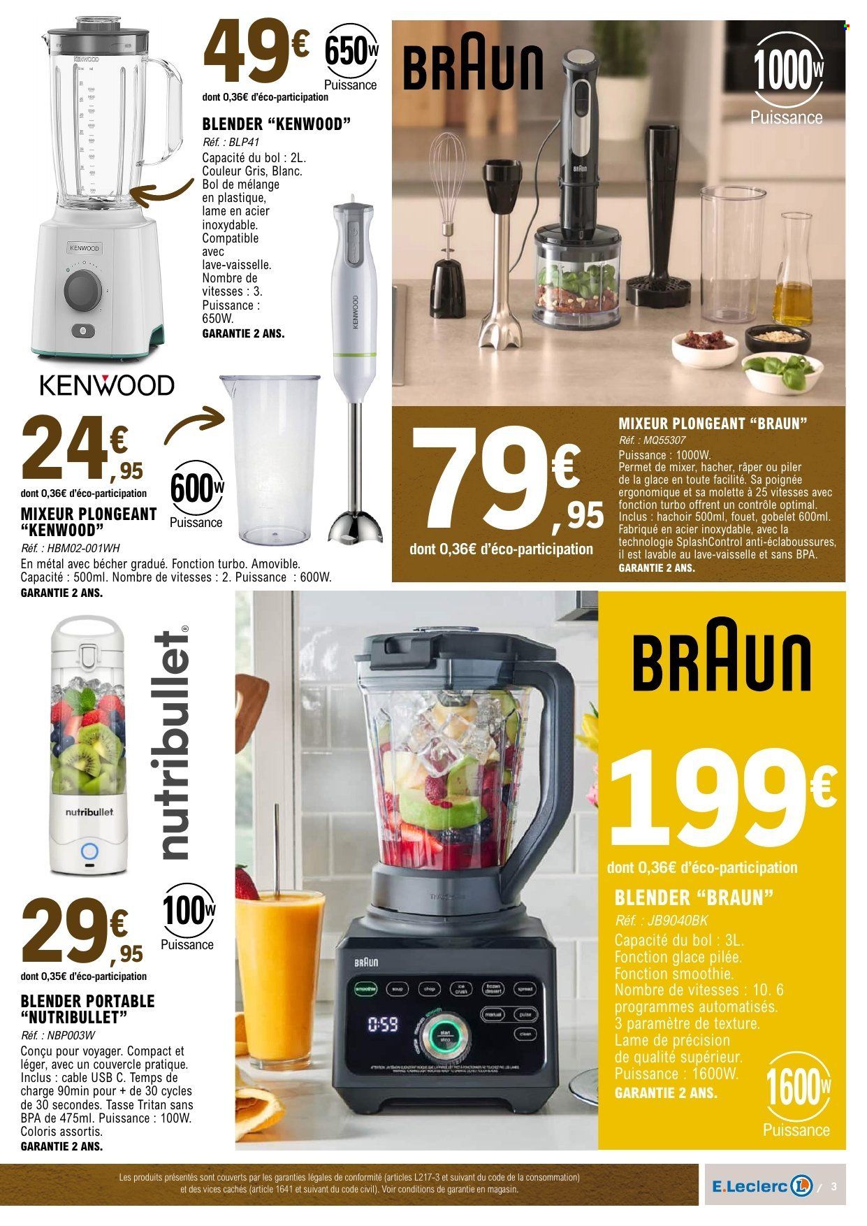 Catalogue E.Leclerc - 27/01/2026 - 08/02/2026. Page 3