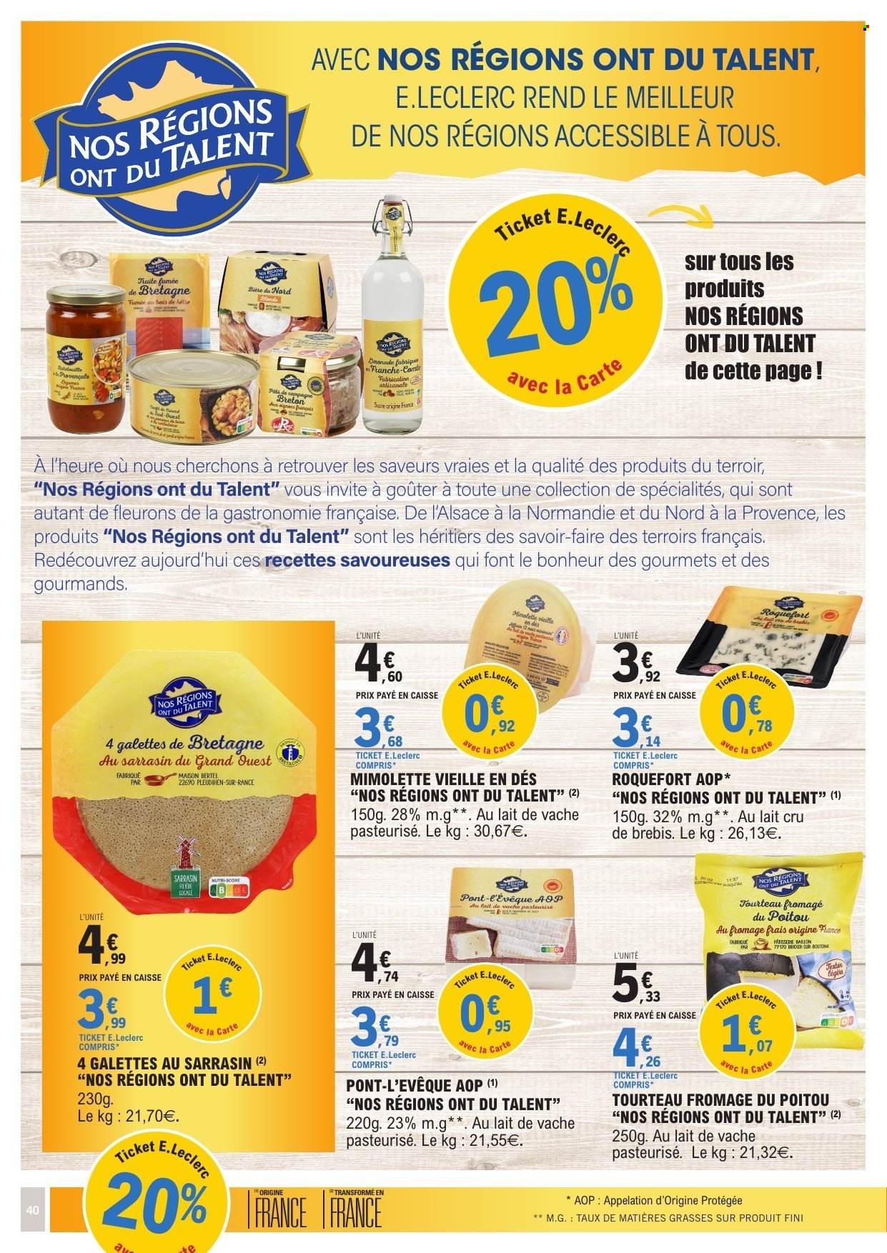 Catalogue E.Leclerc - 27/01/2026 - 08/02/2026. Page 40